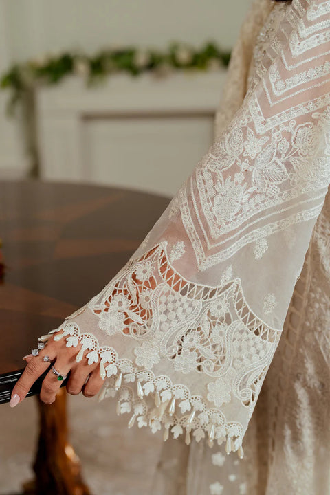 BAROQUE EMBROIDERED CHIFFON CH13-02 STITCHED