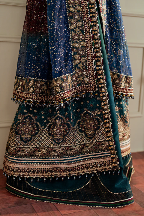 BAROQUE EMBROIDERED CHIFFON CH13-03 STITCHED