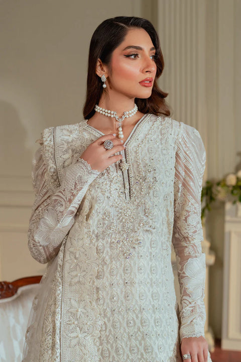 BAROQUE EMBROIDERED CHIFFON CH13-02 STITCHED