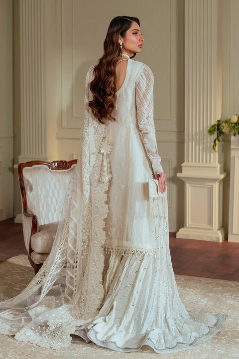BAROQUE EMBROIDERED CHIFFON CH13-02 STITCHED