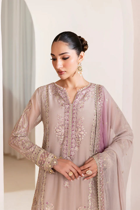 Blush Embroidered Chiffon RTW 3pc