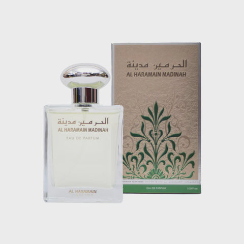 Madinah Unisex Arabian Perfume Spray 100ml By Al Haramain