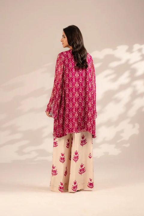 Sheesha Print Shirt & Wide Leg Printed trouser 2pc