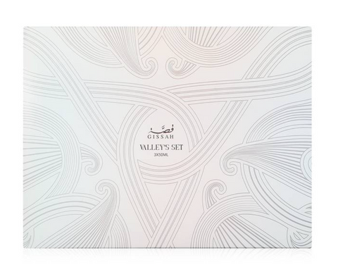 Vallyeys Set 3 X 50ML By Gissah Perfumes - قصة للعطور