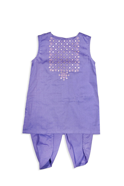 Purple Shalwar Kameez New born Girls Range 2 pc
