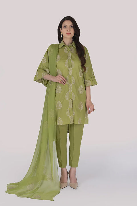 Bareeze Unstitched Feuiue Range 3-Piece