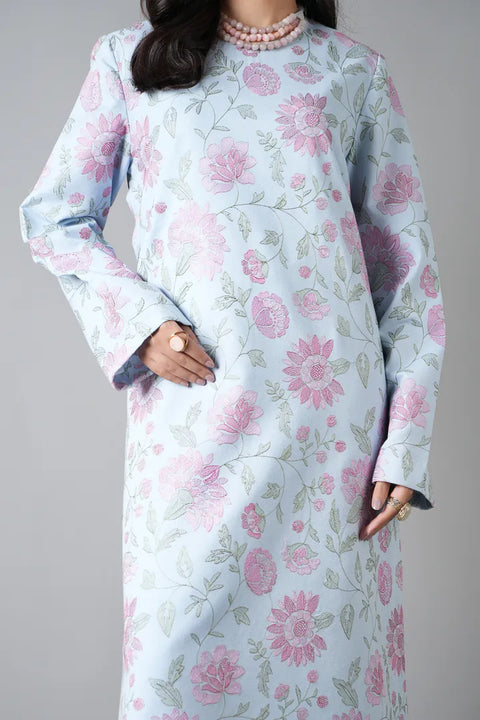 Bareeze Unstitched Lawn Karandi FLORAL ELLEGENCE 3pc