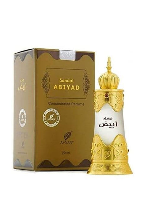 Sandal Abiyad Perfume Oil 20ml by Afnan Perfumes