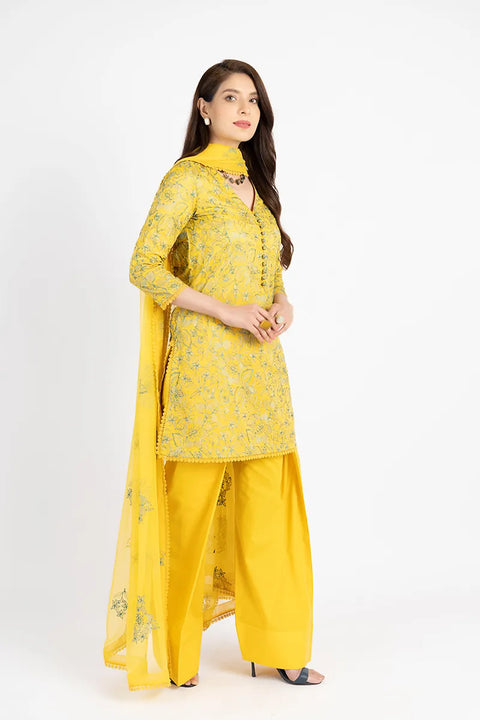 Bareeze Unstitched Chanar Range 3-Piece