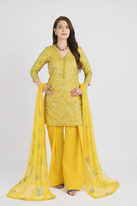 Bareeze Unstitched Chanar Range 3-Piece