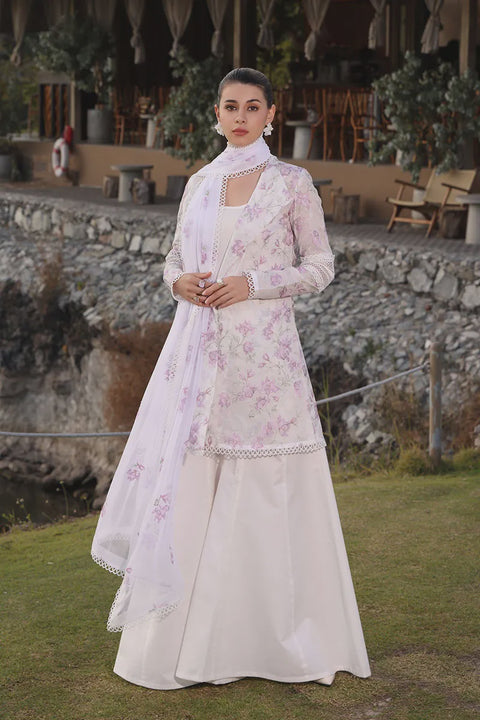 Bareeze Unstitched  Sukh Chain 3-Pieces