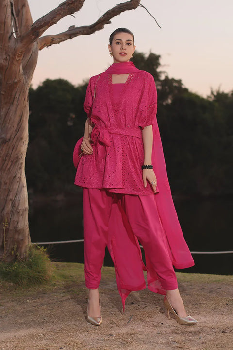 Bareeze Unstitched Rosy  3-Piece