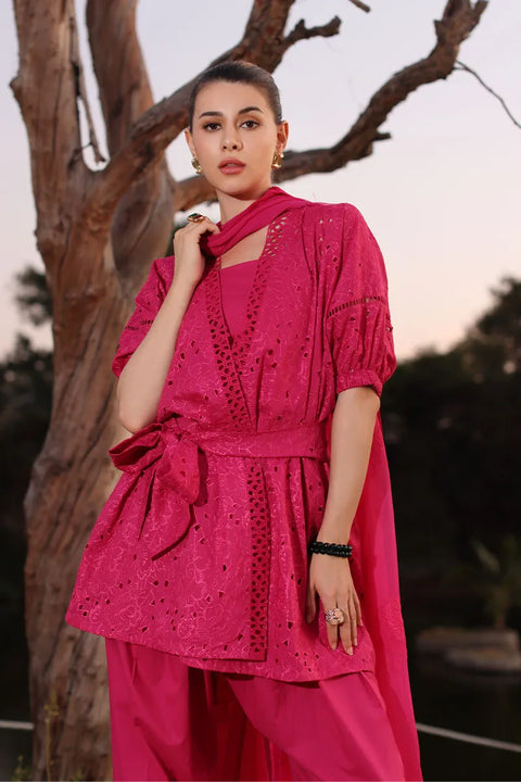 Bareeze Unstitched Rosy  3-Piece
