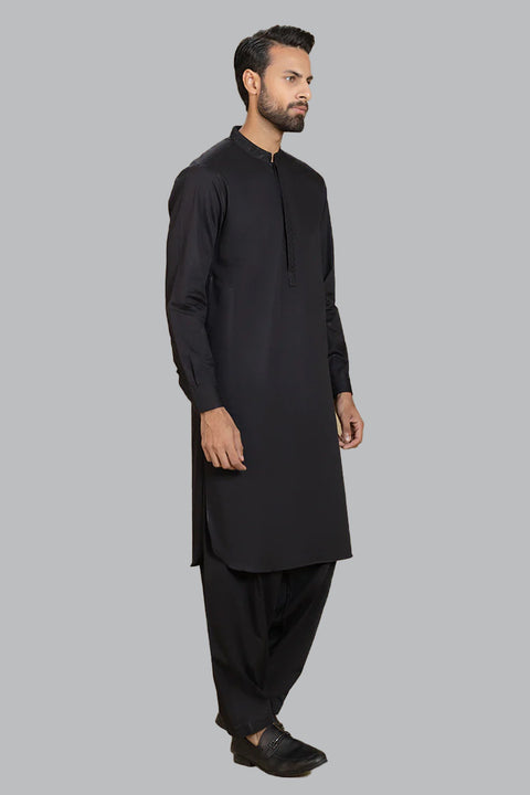 Burooj Man Black Diamond Jacquard Shalwar Kameez Regular Fit