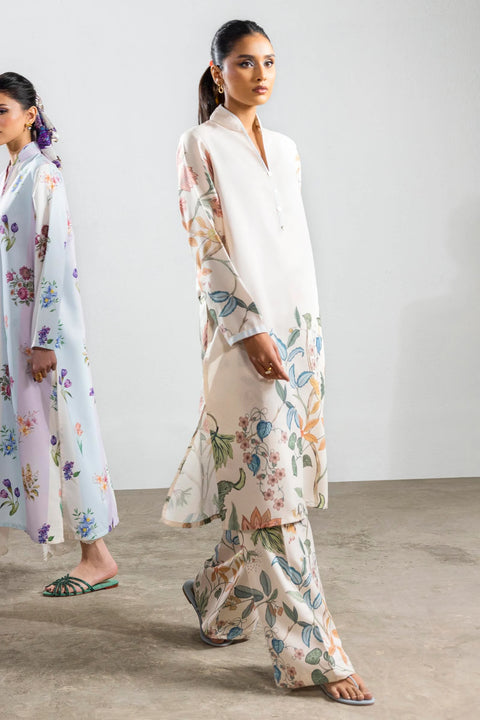 Sana Safinaz Blended Jacquard Shirt + Culotte