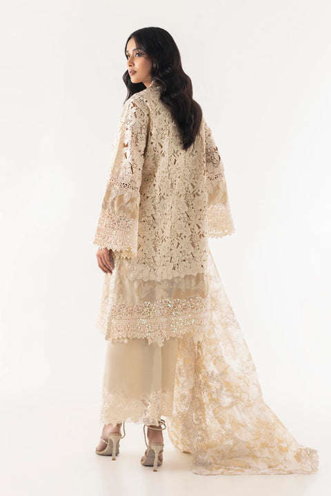 Sana Safinaz Raw Silk Shirt + Culotte + Dupatta