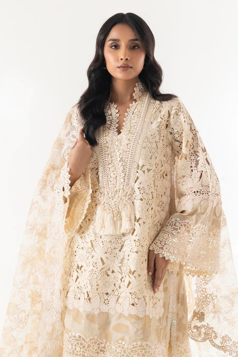 Sana Safinaz Raw Silk Shirt + Culotte + Dupatta