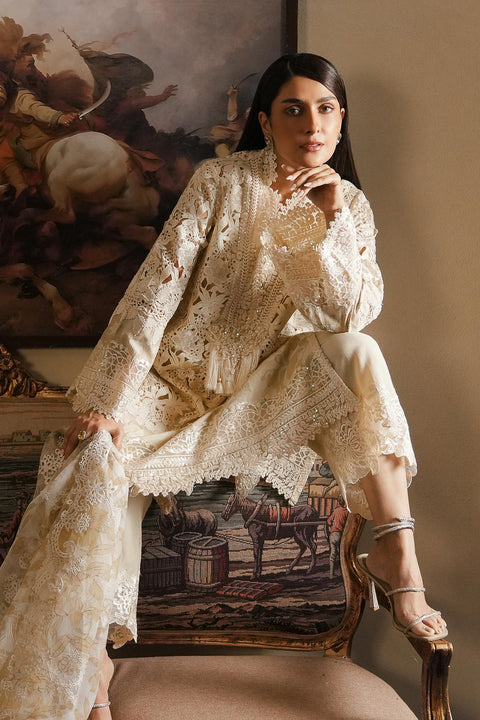 Sana Safinaz Raw Silk Shirt + Culotte + Dupatta