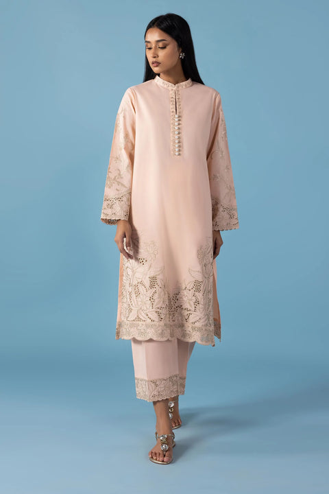 Sana Safinaz RTW 25 Lawn Embroidered Shirt + Culotte