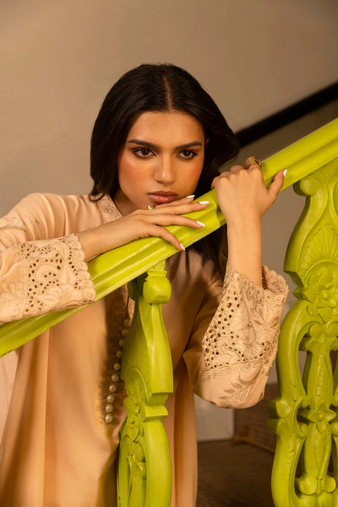 Sana Safinaz RTW 25 Lawn Embroidered Shirt + Culotte