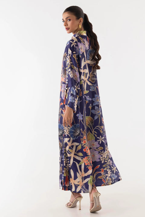 Sana Safinaz Poly Satin Shirt + Culotte
