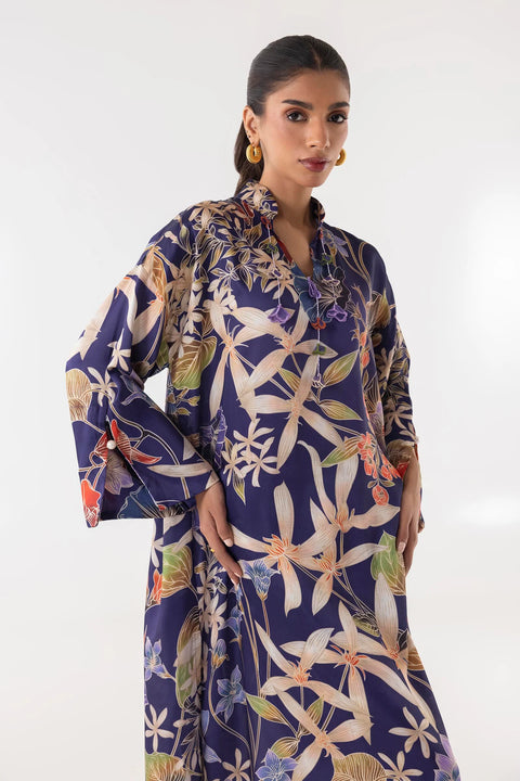 Sana Safinaz Poly Satin Shirt + Culotte