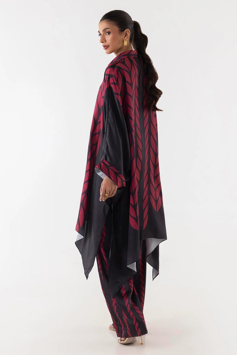 Sana Safinaz Leaf Printed Shirt + Culotte
