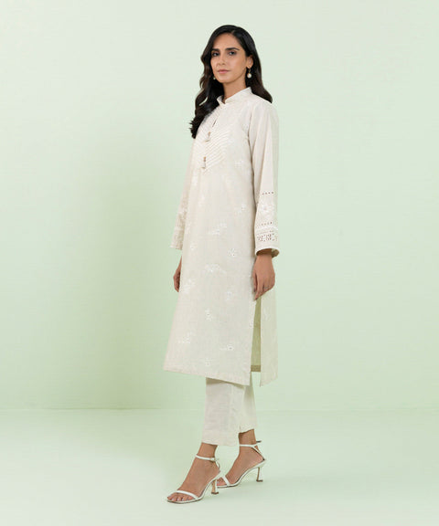 Sapphire 2 Piece Embroidered Winter Cotton Kurta Trouser