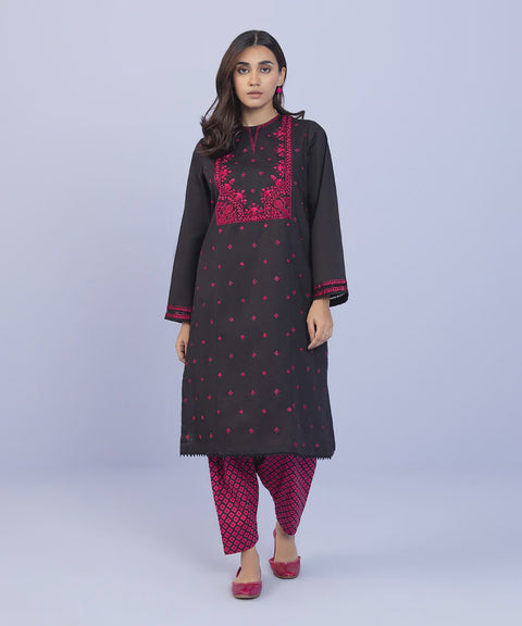 Sapphire 2 Piece Embroidered Cambric Kurta Trouser