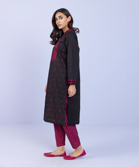 Sapphire 2 Piece Embroidered Cambric Kurta Trouser