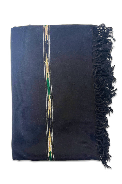 Burooj Men's Black Shawl