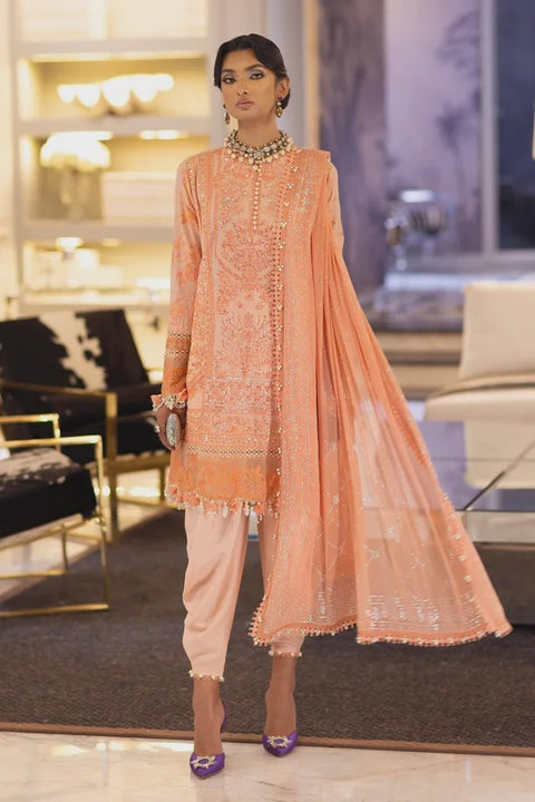 Sana Safinaz Luxury Lawn  Unstitched Collection 14b