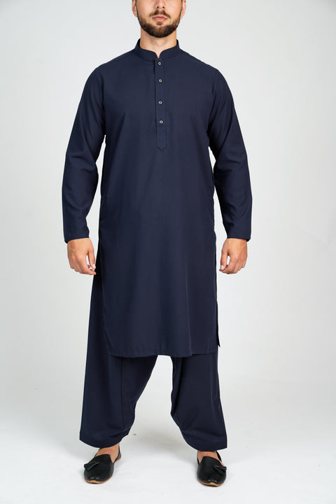 Navy Blue Shalwar kameez , Shalwar kurta 