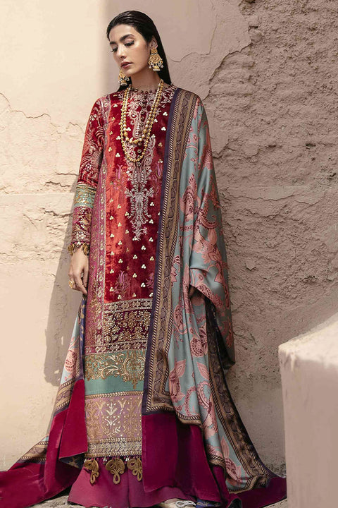 Sana Safinaz Winter Luxury Velvet Collection V221-07