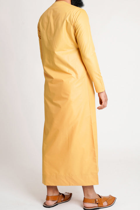 Burooj Men’s Emirati Gold Thobe / Jubbah