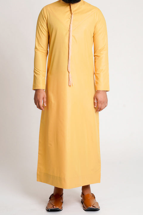 Burooj Men’s Emirati Gold Thobe / Jubbah