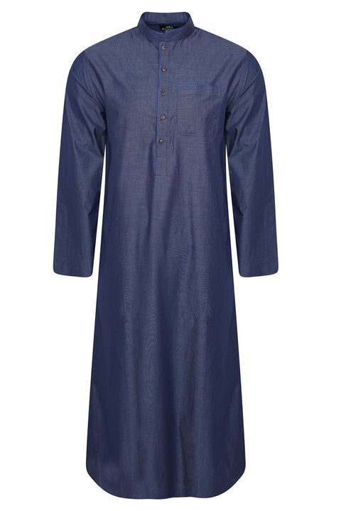 Jubbah, thobes, uae, blue kandora