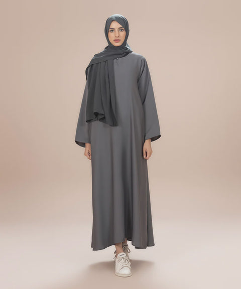 Abaya Grey