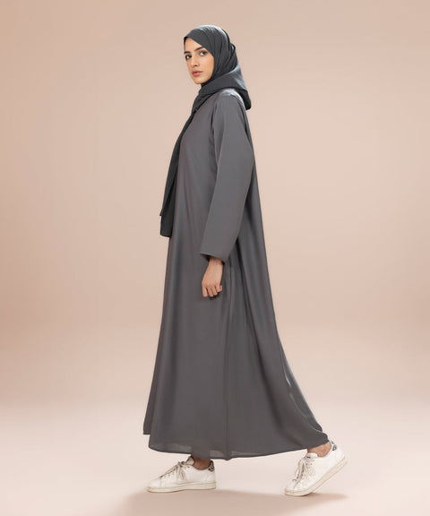 Abaya Grey