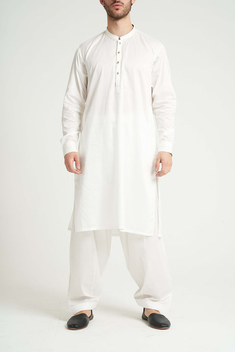 Burooj Man Off white Pearl Shalwar Kameez Regular Fit
