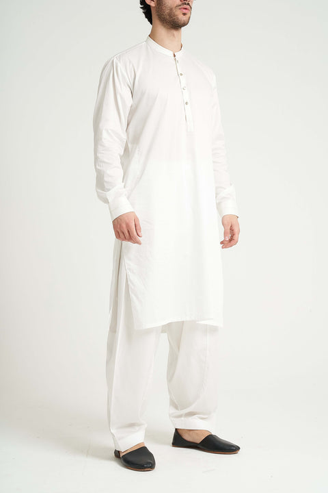 Burooj Man Off white Pearl Shalwar Kameez Regular Fit