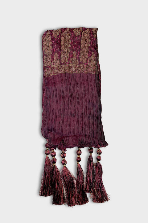 Burooj Men's Shawl Crush Purple