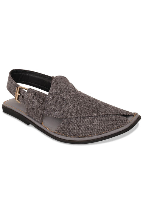 Grey Peshawari Chappal