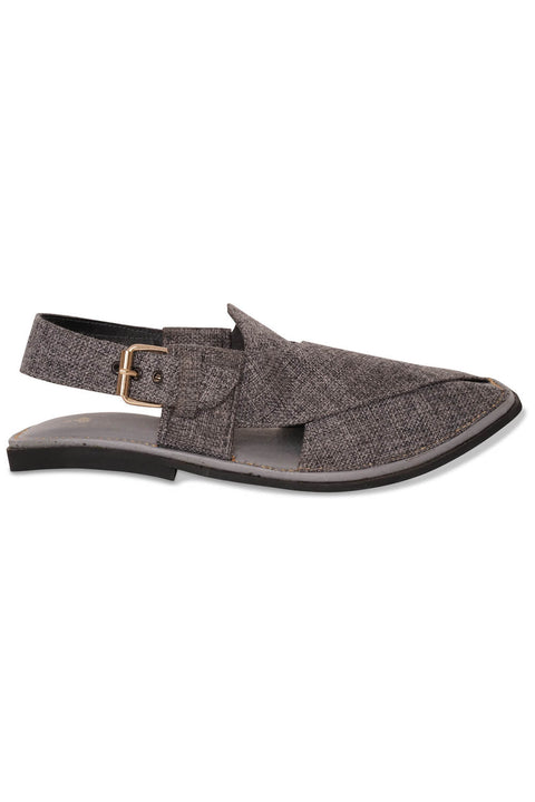 Grey Peshawari Chappal