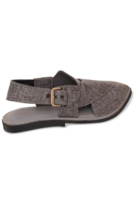 Grey Peshawari Chappal