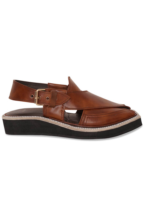 Kaptaan Brown Peshawari Chappal