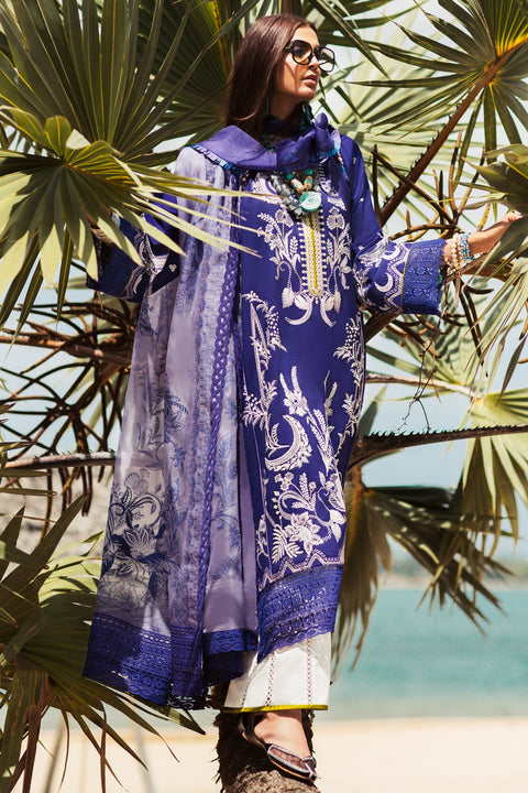 Elan Lawn 2020 Unstitched Collection EL-11A (BAHARI)