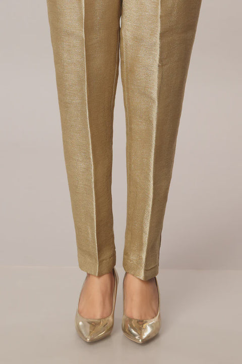 Antique Gold Tissue Trouser