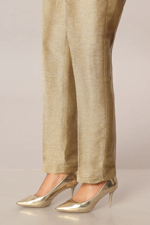 Antique Gold Tissue Trouser