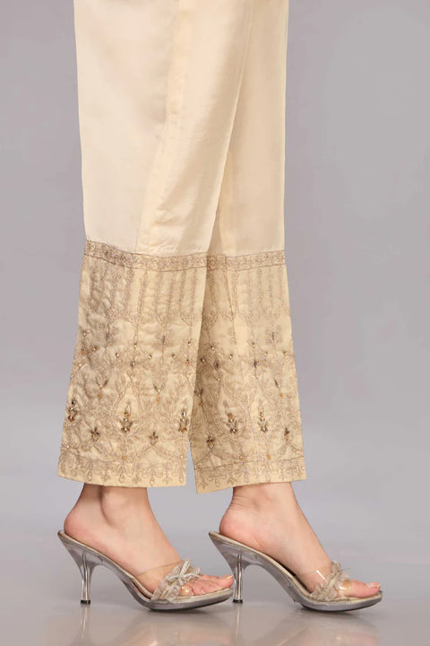 Chinyere MINAR T Cream Silk Trouser
